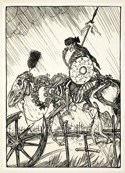 Il ritorno del conquistatore, illustrazione da The Kaiser